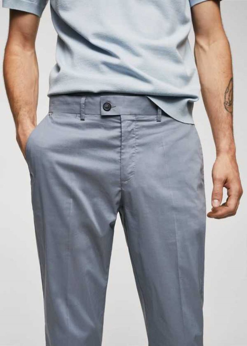 Mango Lehké Bavlněné Pants | MNG-22356