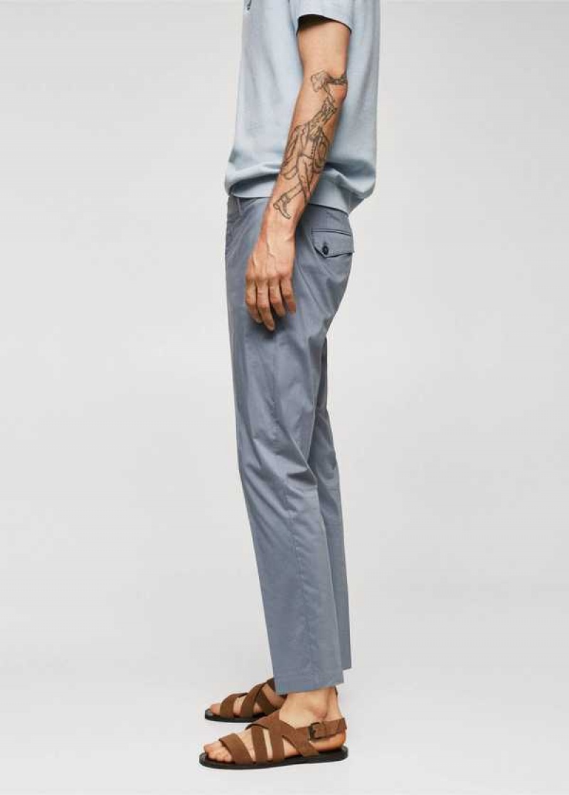 Mango Lehké Bavlněné Pants | MNG-22356