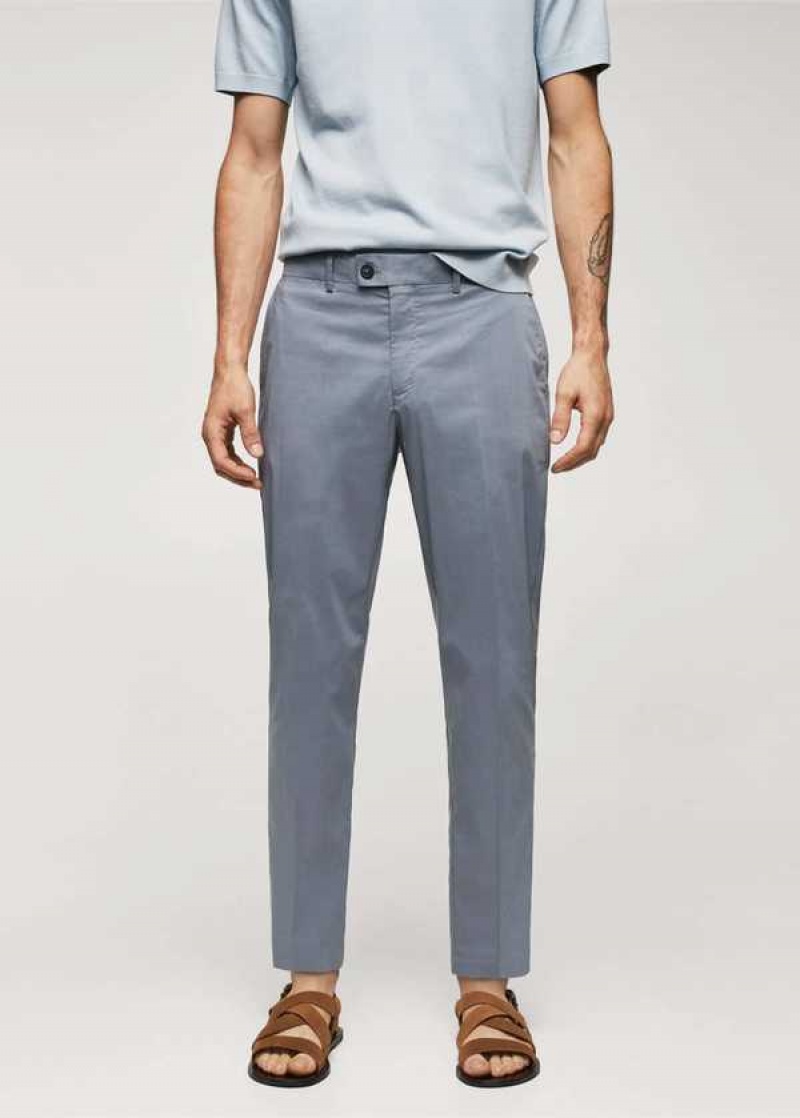 Mango Lehké Bavlněné Pants | MNG-22356