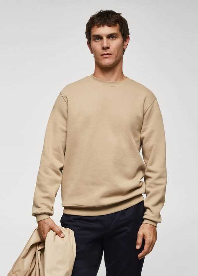 Mango Lehké Bavlněné Sweatshirt | MNG-21771