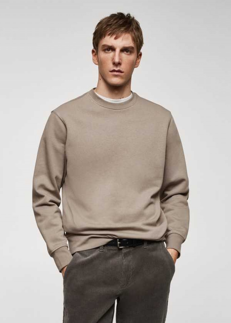 Mango Lehké Bavlněné Sweatshirt | MNG-21835