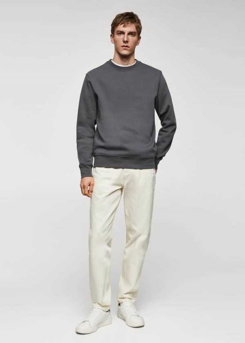 Mango Lehké Bavlněné Sweatshirt | MNG-21848