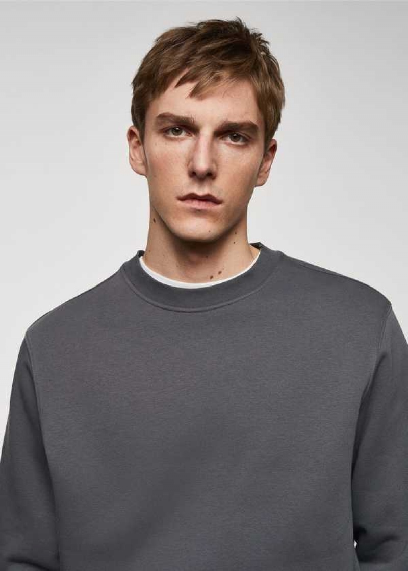 Mango Lehké Bavlněné Sweatshirt | MNG-21848