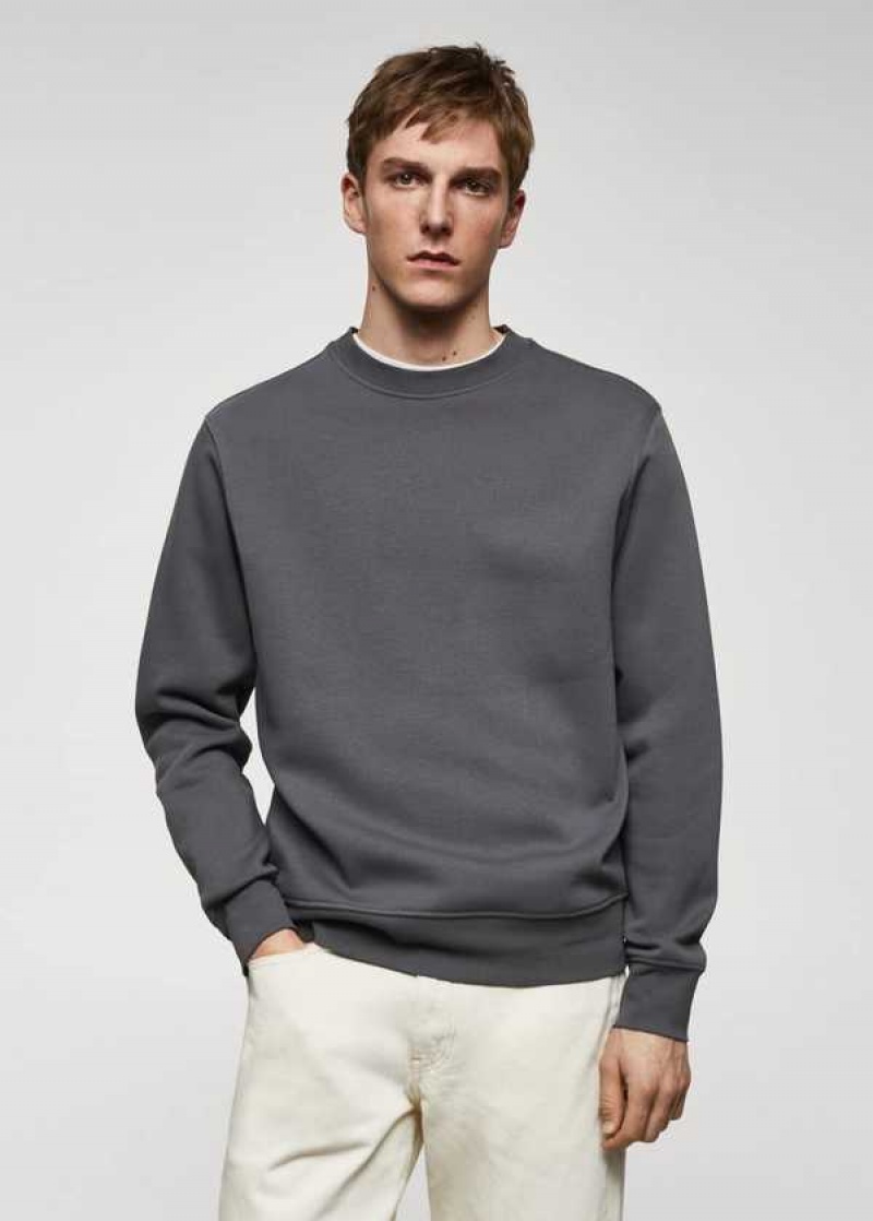 Mango Lehké Bavlněné Sweatshirt | MNG-21848