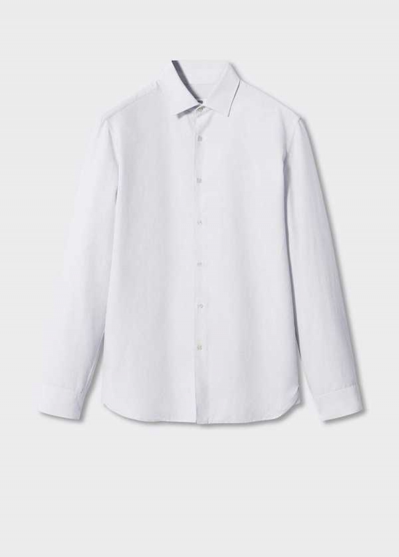 Mango Light Tencel-linen Shirt | MNG-21983