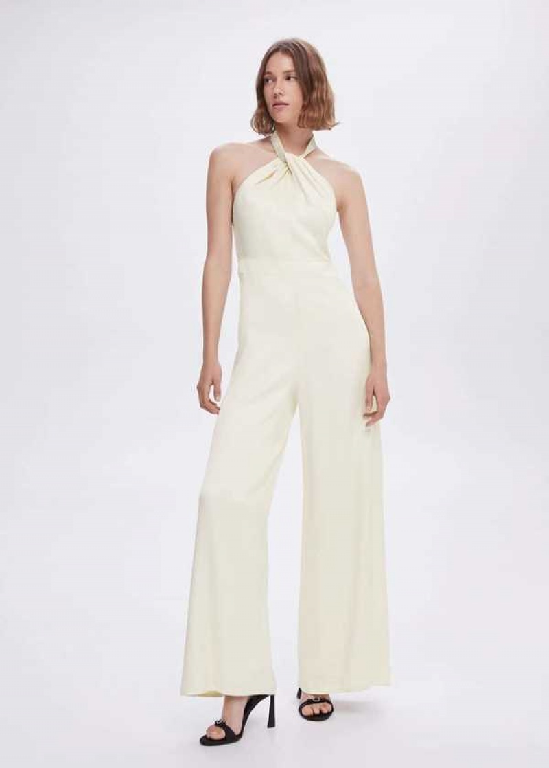 Mango Long Jumpsuit With Back Opening | MNG-25752