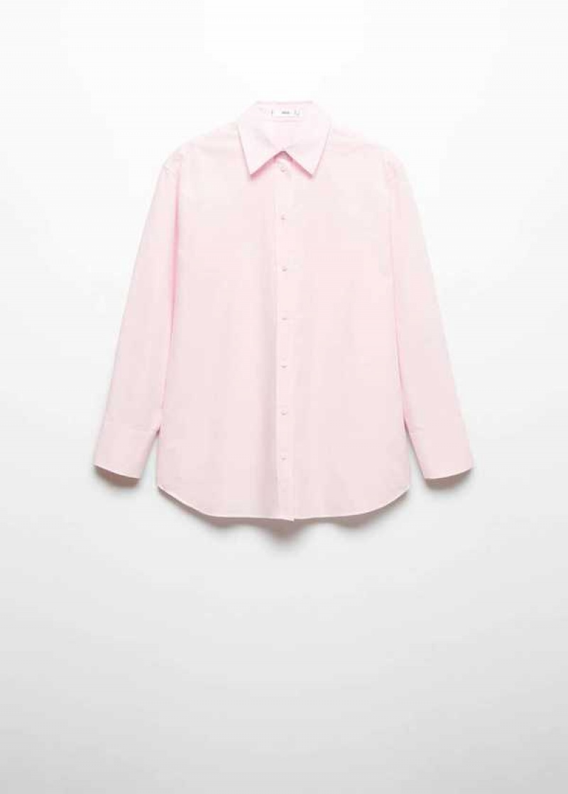 Mango Long Sleeved Bavlněné Shirt | MNG-25223