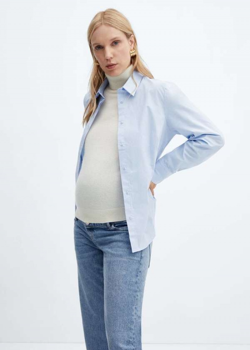 Mango Maternity Rovný Jeans | MNG-23874