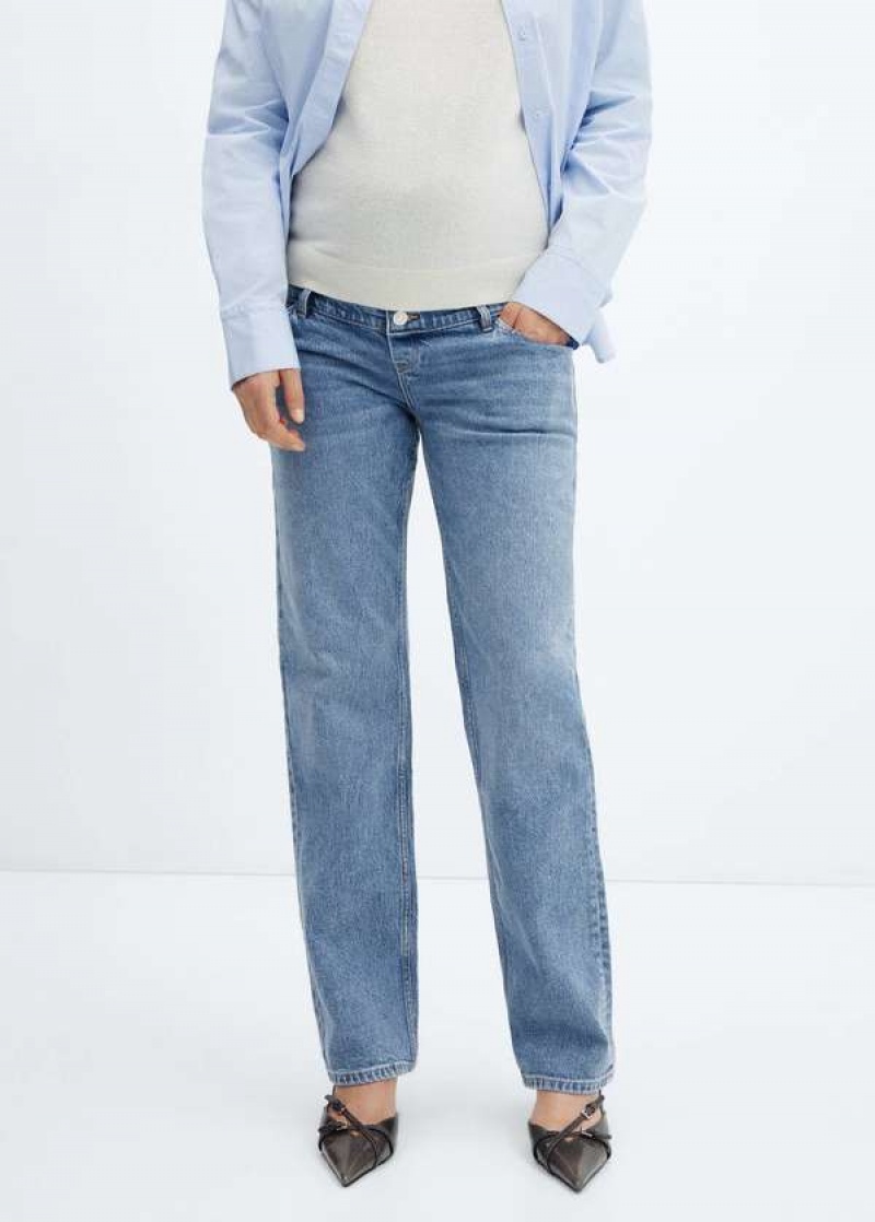 Mango Maternity Rovný Jeans | MNG-23874