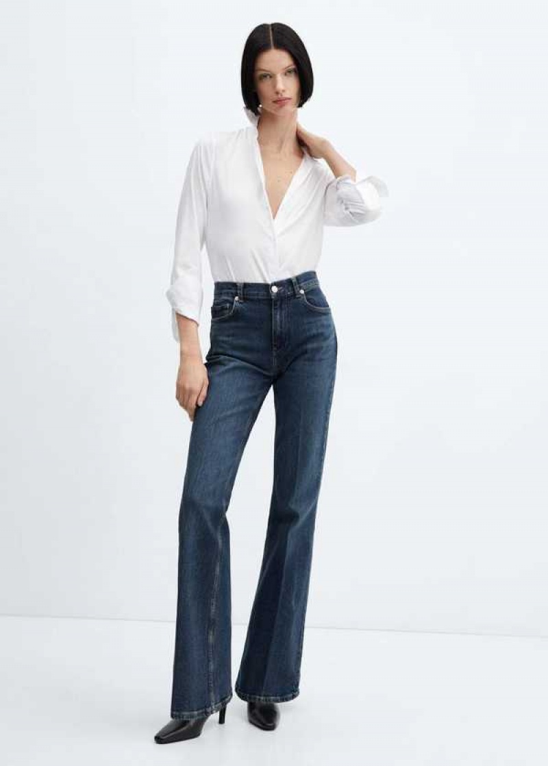 Mango Medium-rise Flared Jeans | MNG-23792