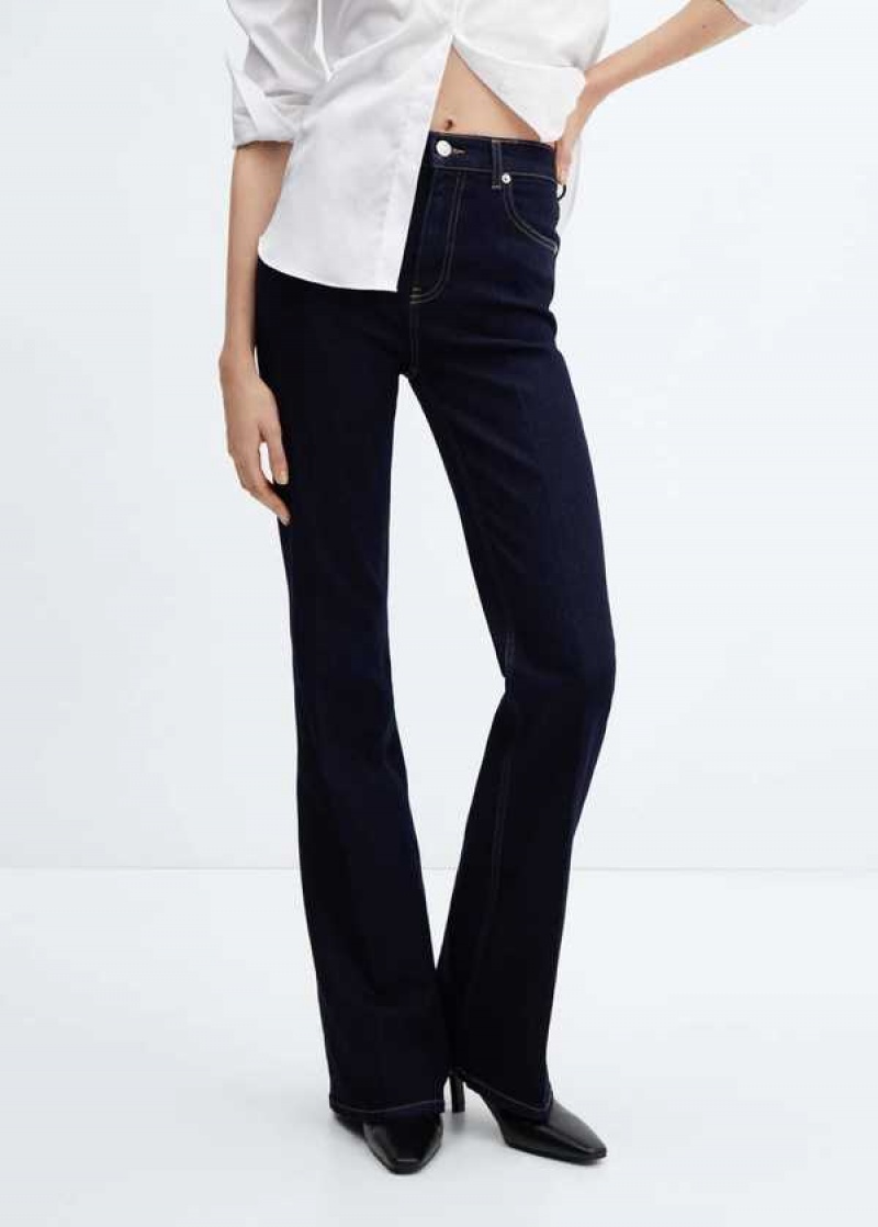 Mango Medium-rise Flared Jeans | MNG-23877