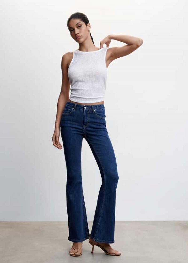 Mango Medium-rise Flared Jeans | MNG-23908