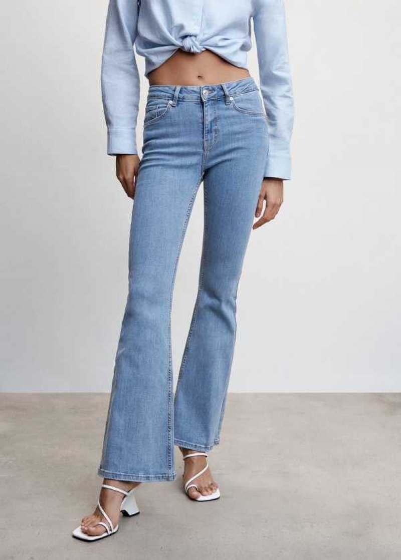 Mango Medium-rise Flared Jeans | MNG-23909