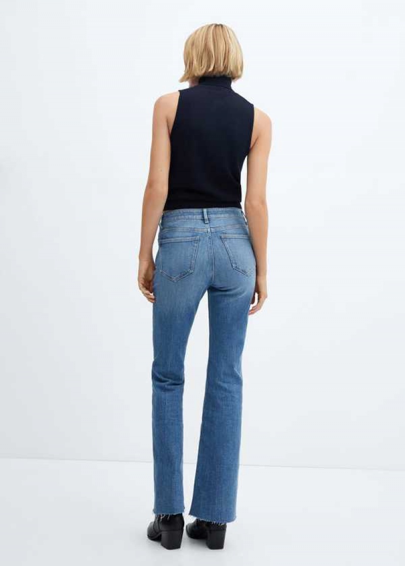 Mango Medium-rise Flared Jeans | MNG-23952