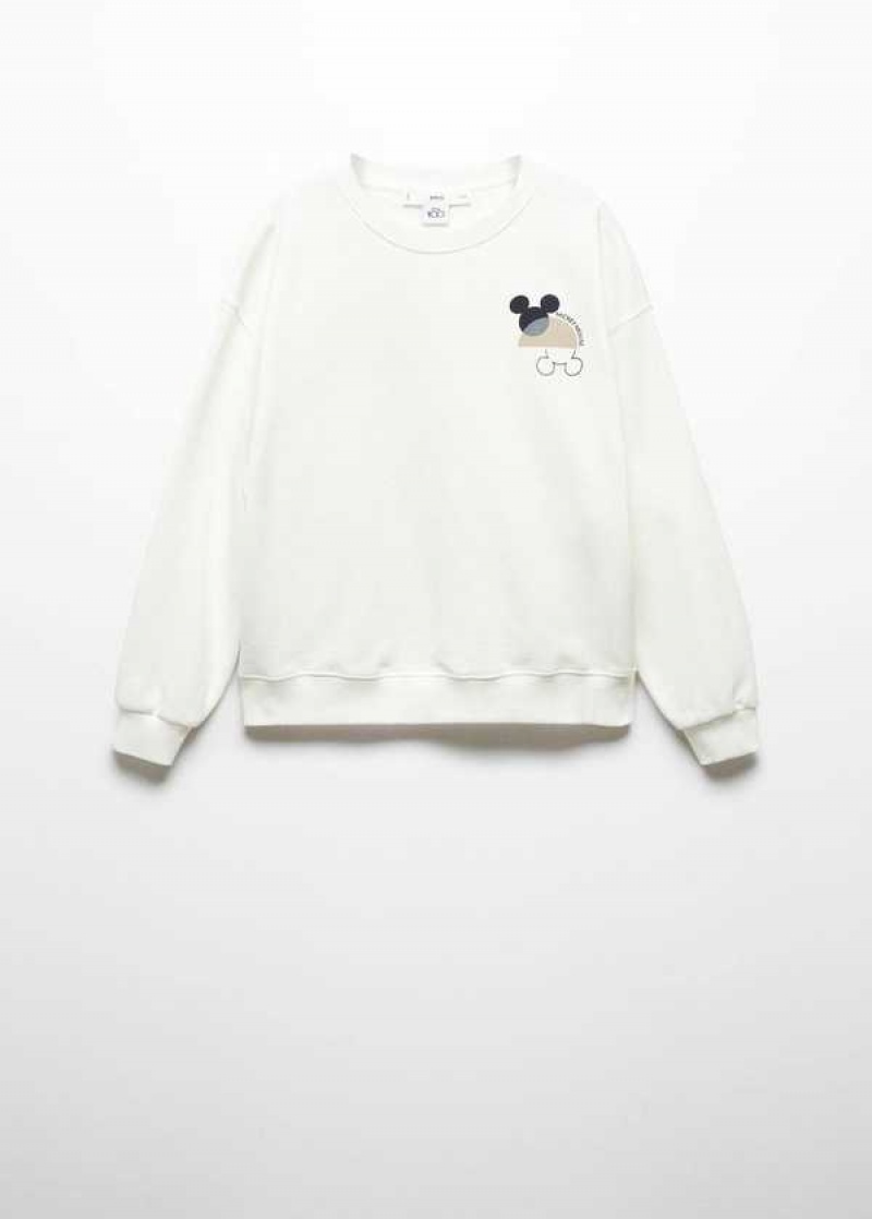 Mango Mickey Mouse Sweatshirt | MNG-23648