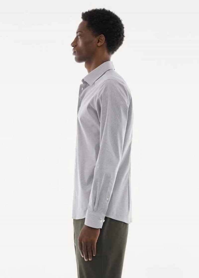 Mango Micro-stretch Fabric Shirt | MNG-22086