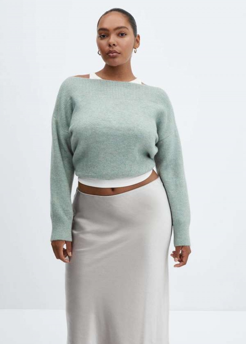 Mango Midi Satin Skirt | MNG-24001