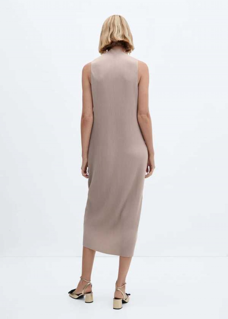 Mango Midi-dress With Knot Detail | MNG-26113