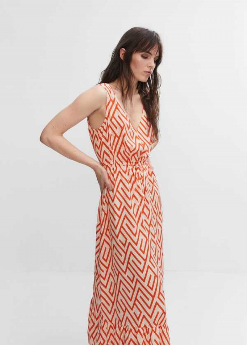 Mango Midi-dress With Slit | MNG-26097