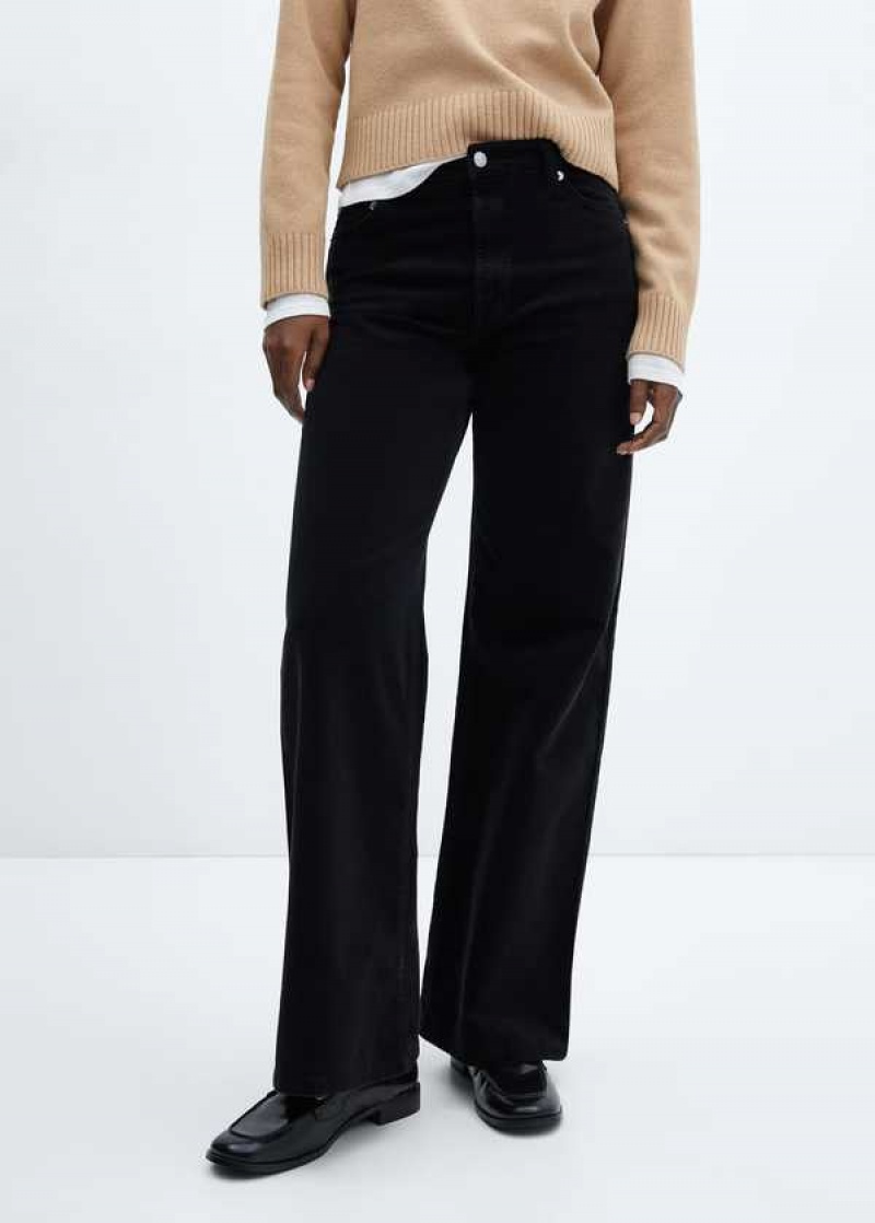 Mango Mid-rise Corduroy Pants | MNG-23851