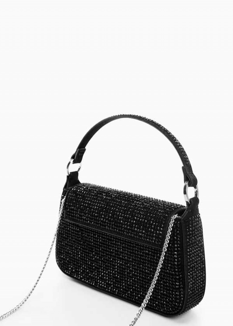 Mango Mini Rhinestone Chain Bag | MNG-23340