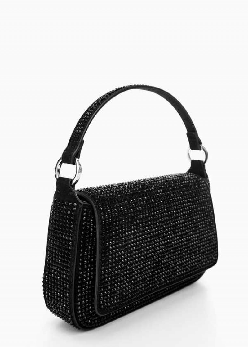 Mango Mini Rhinestone Chain Bag | MNG-23340