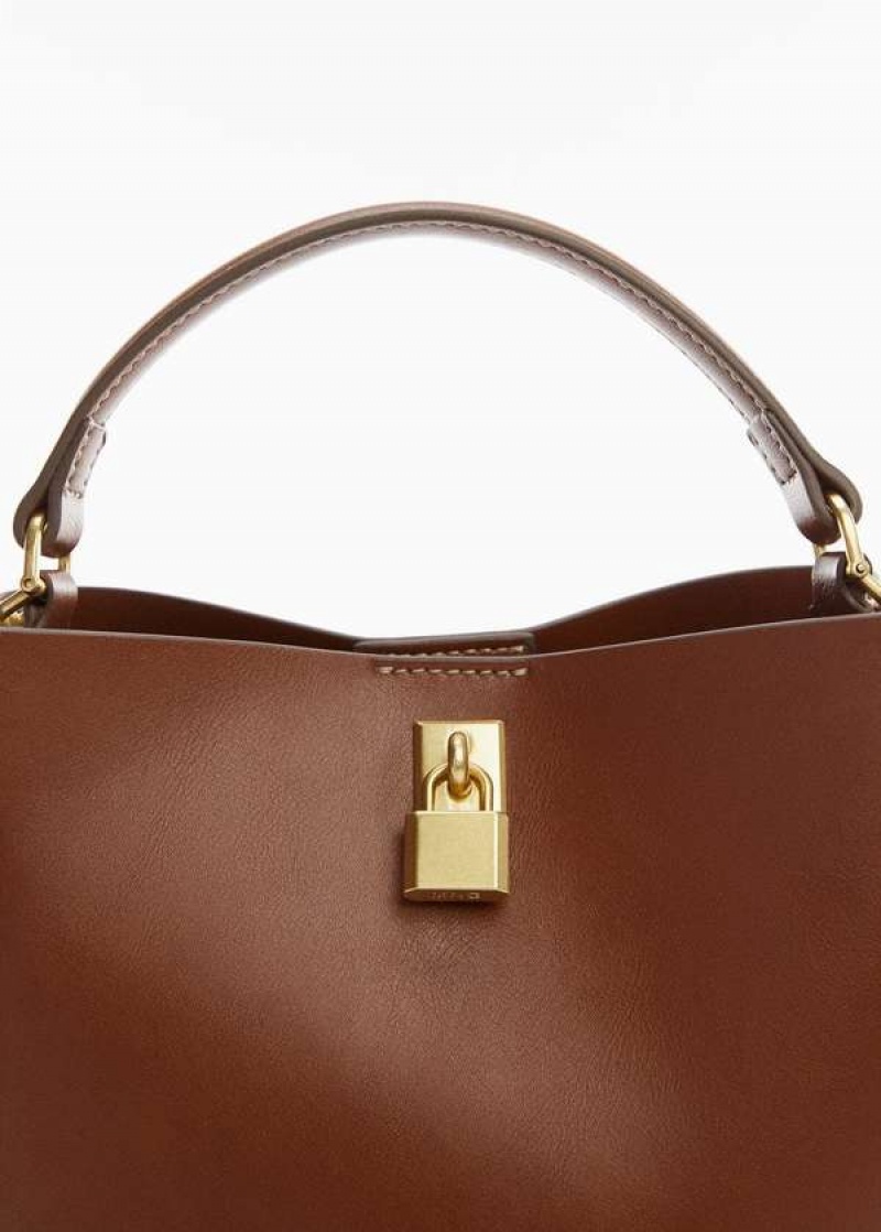 Mango Mini-shopper With Rear Padlock | MNG-23305