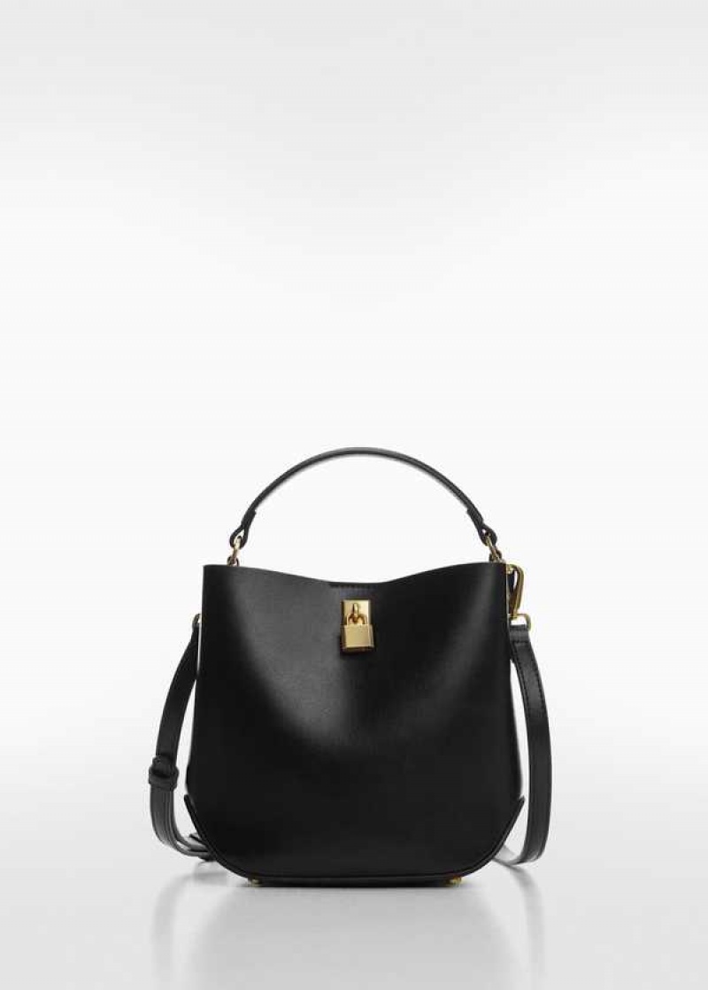 Mango Mini-shopper With Rear Padlock | MNG-23298