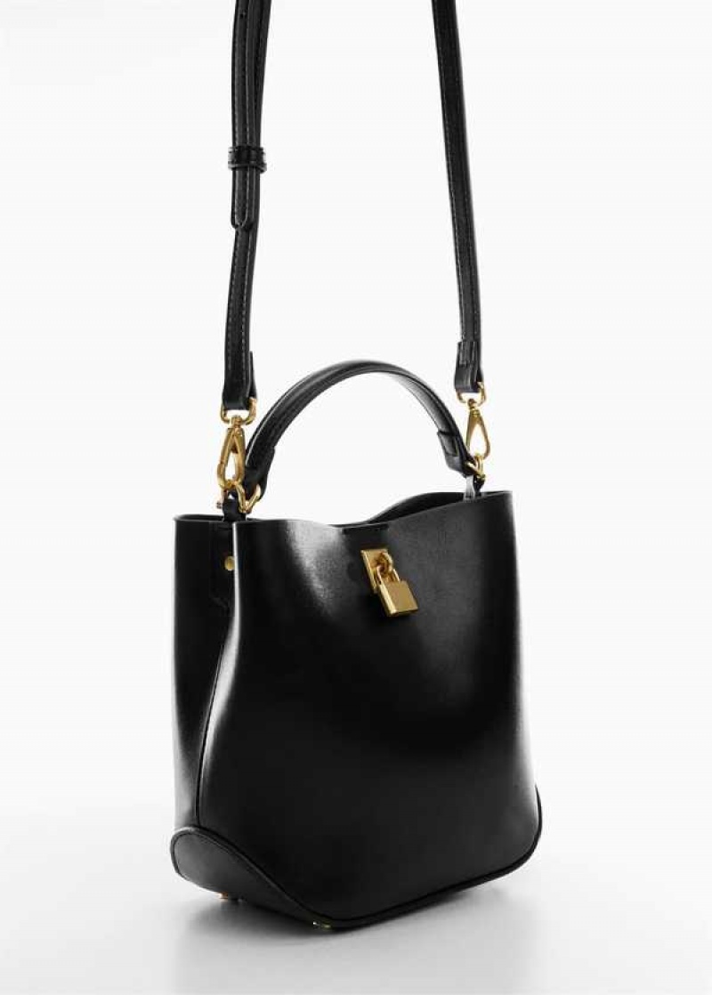 Mango Mini-shopper With Rear Padlock | MNG-23298