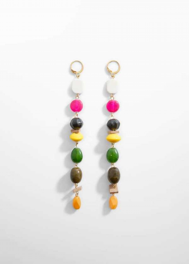 Mango Mixed Bead Earrings | MNG-22774