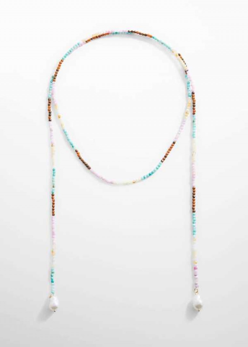 Mango Mixed Bead Necklace | MNG-22765