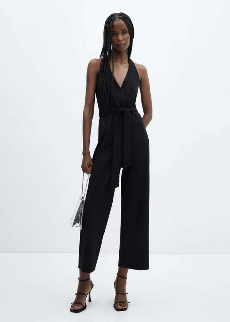 Mango Modal Jumpsuit With Tie | MNG-25743