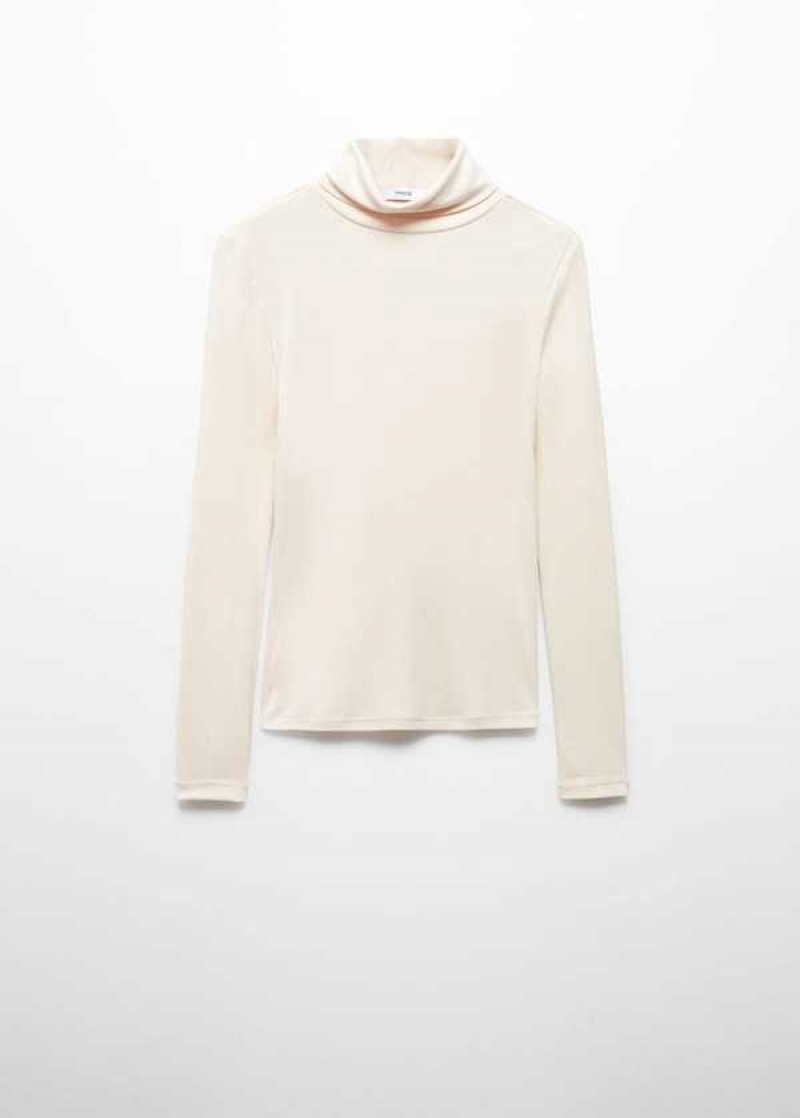 Mango Modal Turtleneck T-shirt | MNG-25120