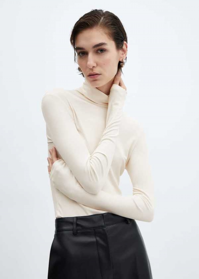 Mango Modal Turtleneck T-shirt | MNG-25120