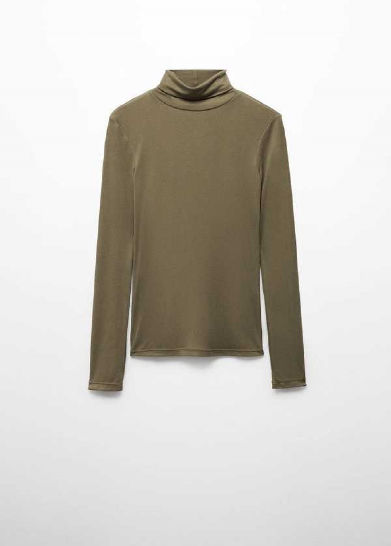 Mango Modal Turtleneck T-shirt | MNG-25121