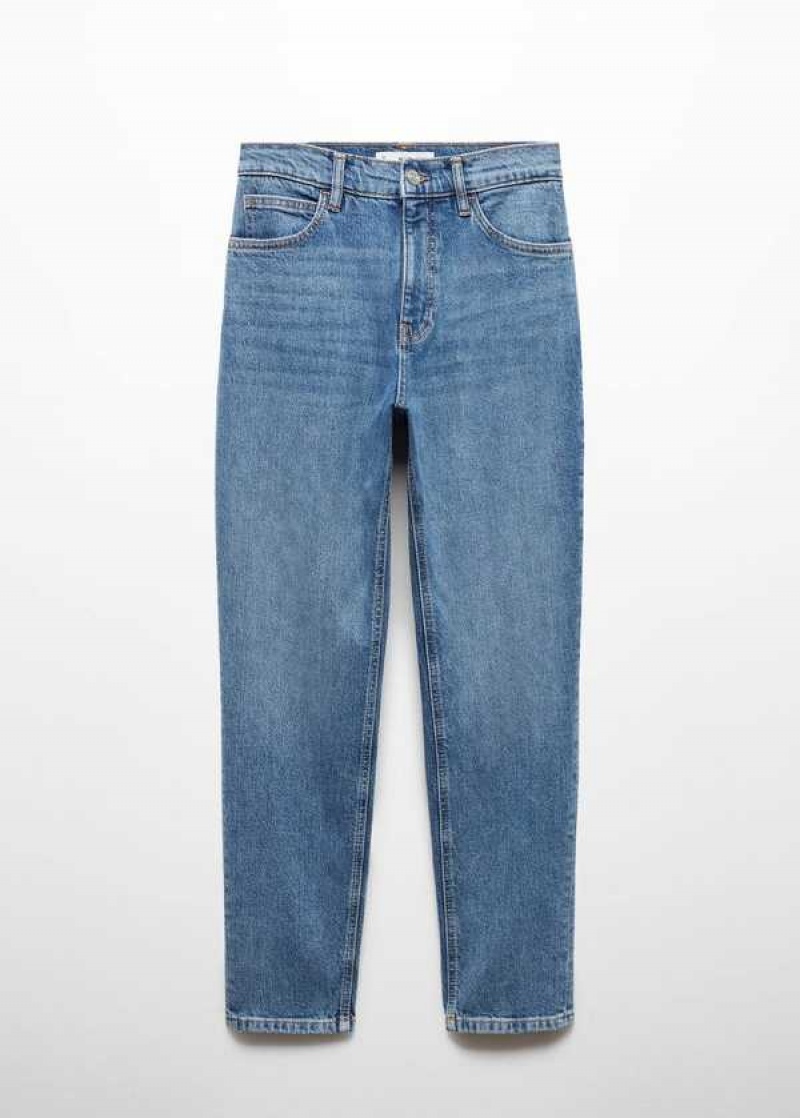 Mango Mom Pohodlí High-rise Jeans | MNG-23969