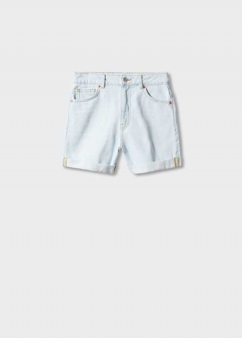 Mango Mom-fit Denim Shorts | MNG-23817