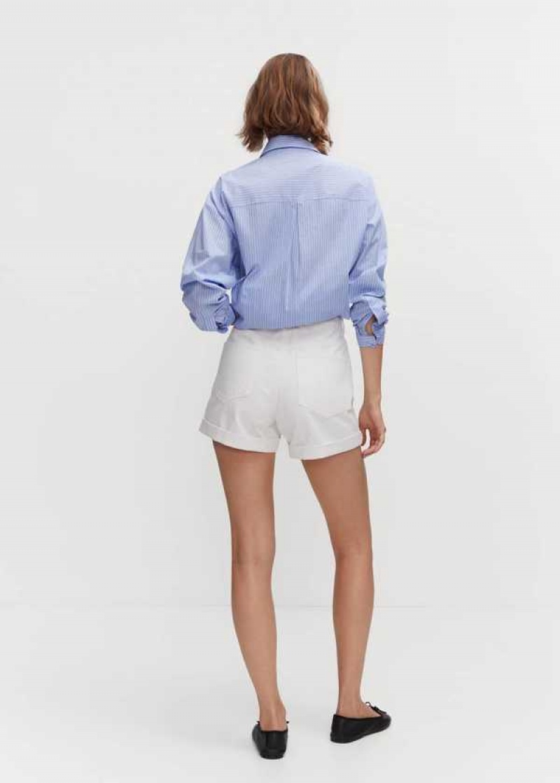 Mango Mom-fit Denim Shorts | MNG-23825