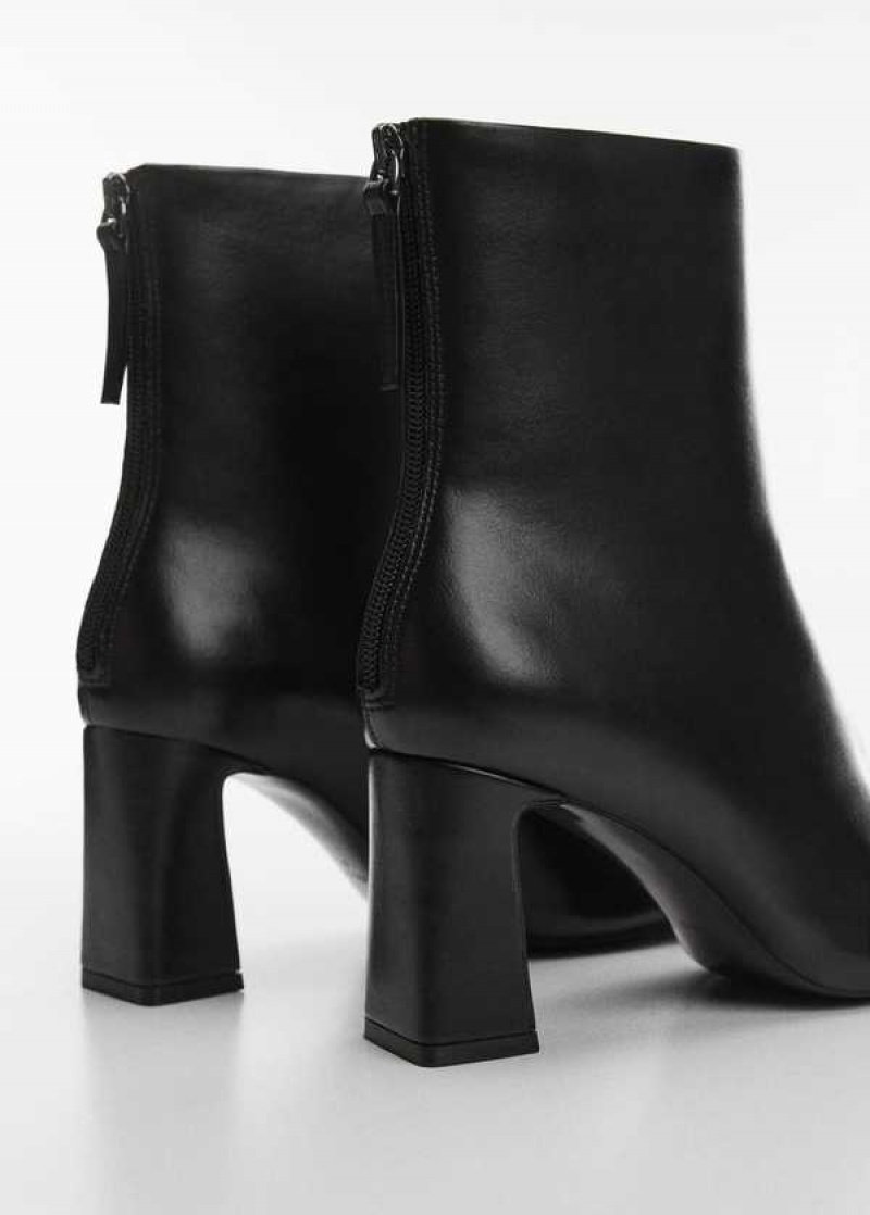 Mango Na Zip Zapínání Bootie | MNG-23581