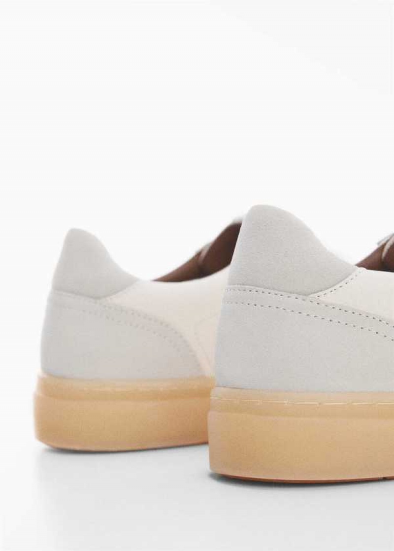 Mango Nappa Læder Sneakers | MNG-21256