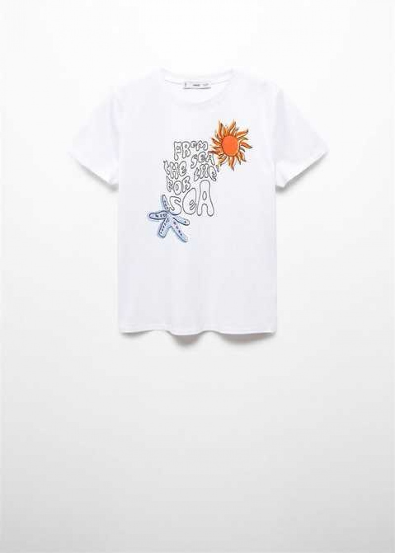 Mango Oceans Day T-shirt | MNG-25095