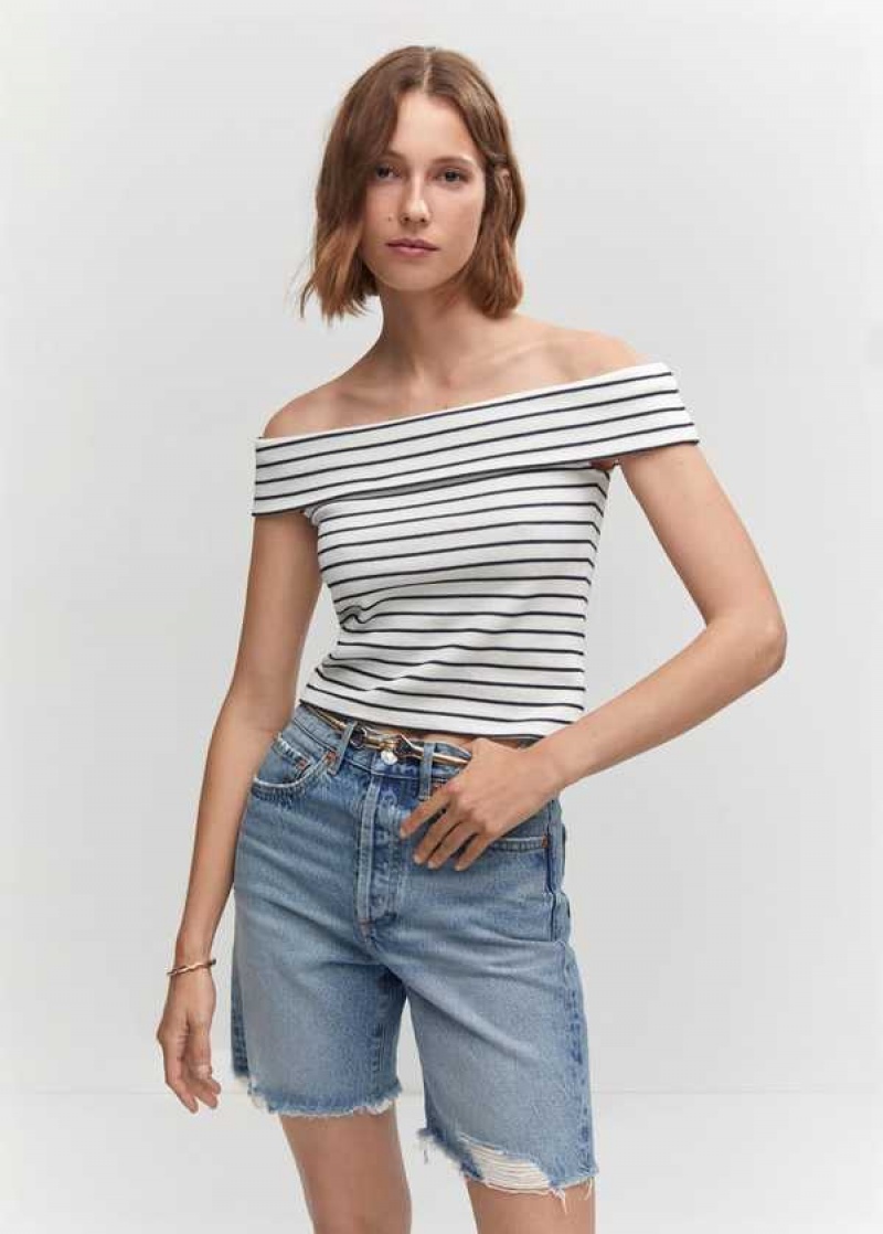 Mango Off-shoulder Top | MNG-25062