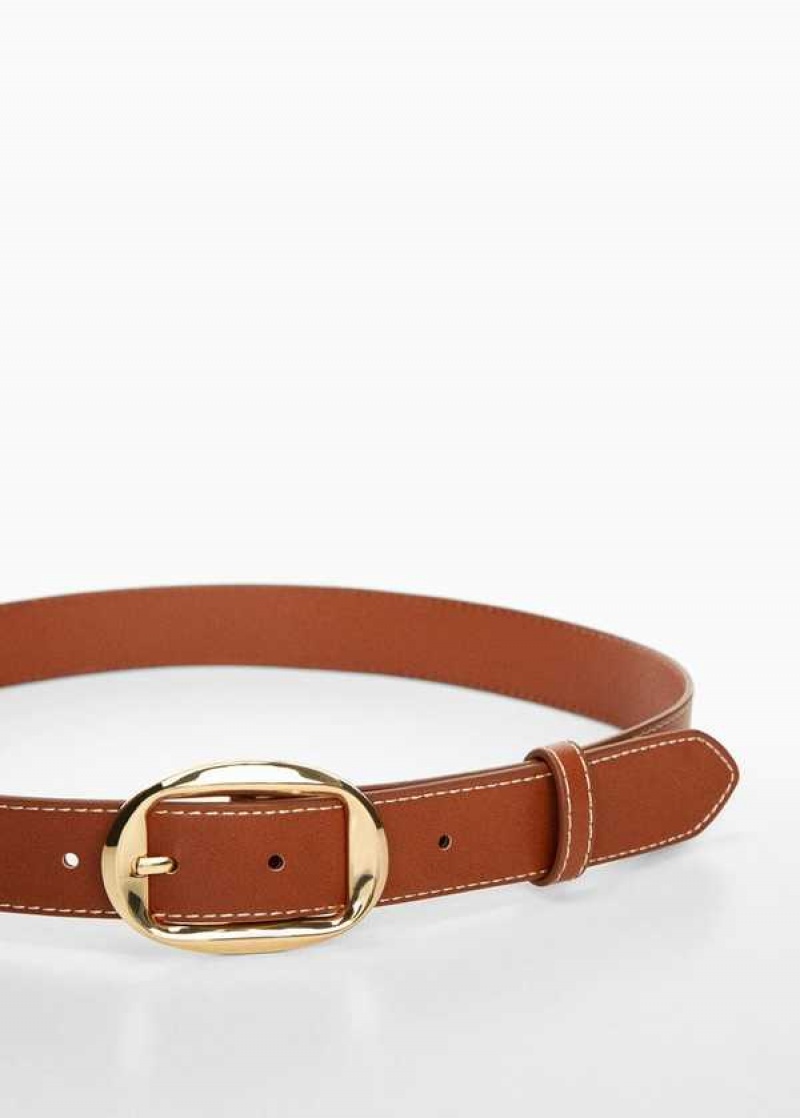 Mango Oval Přezkou Belt | MNG-22988