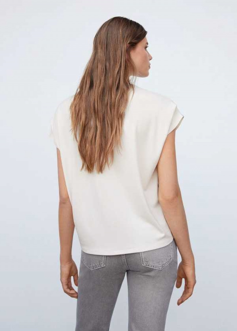 Mango Oversized Krátké-sleeved T-shirt | MNG-25009