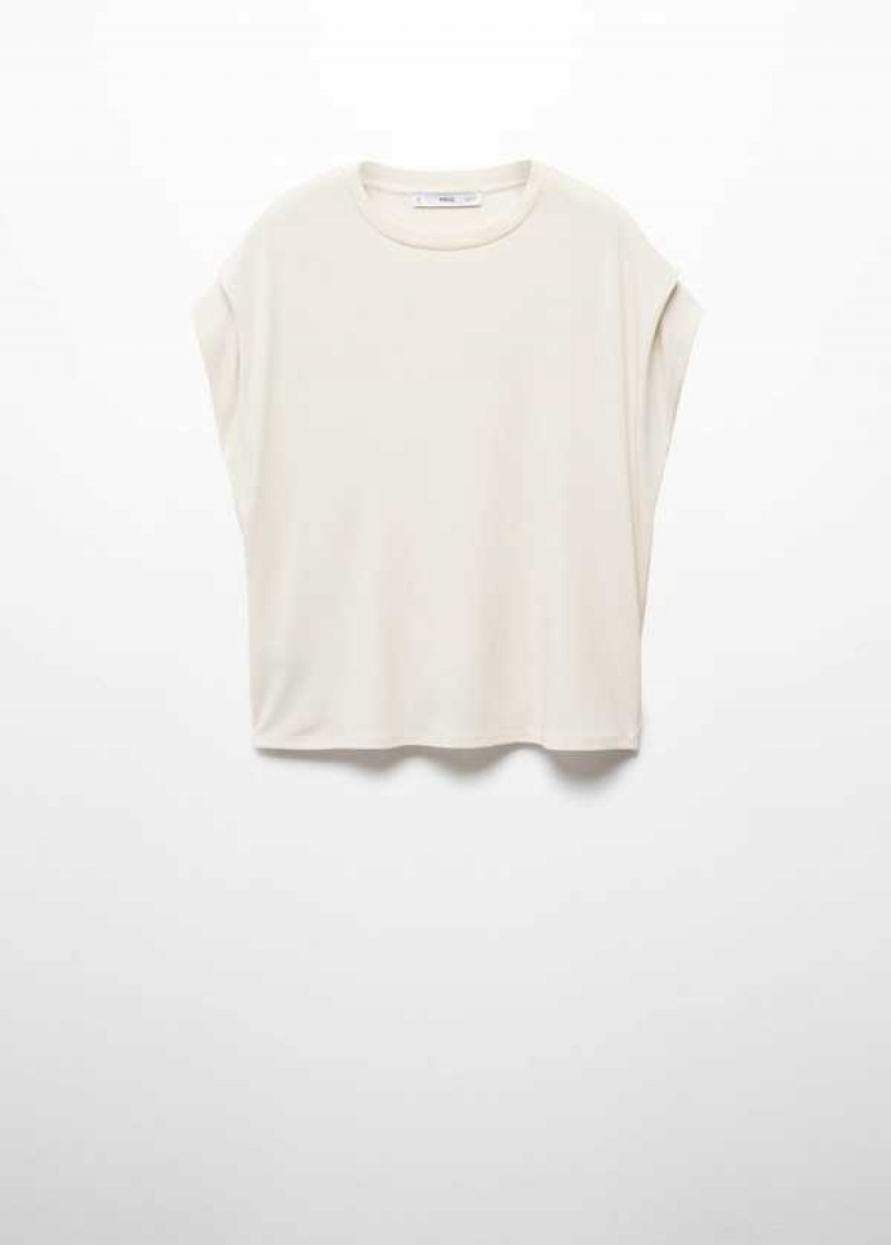 Mango Oversized Krátké-sleeved T-shirt | MNG-25009