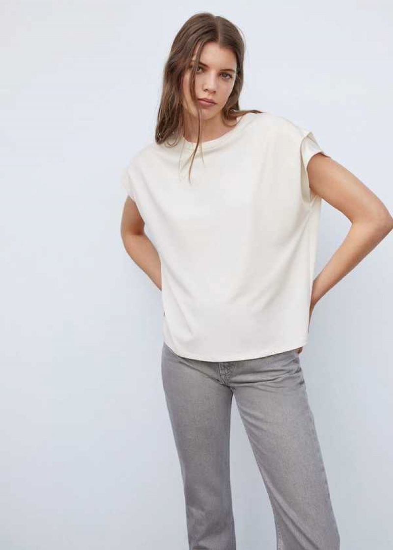 Mango Oversized Krátké-sleeved T-shirt | MNG-25009