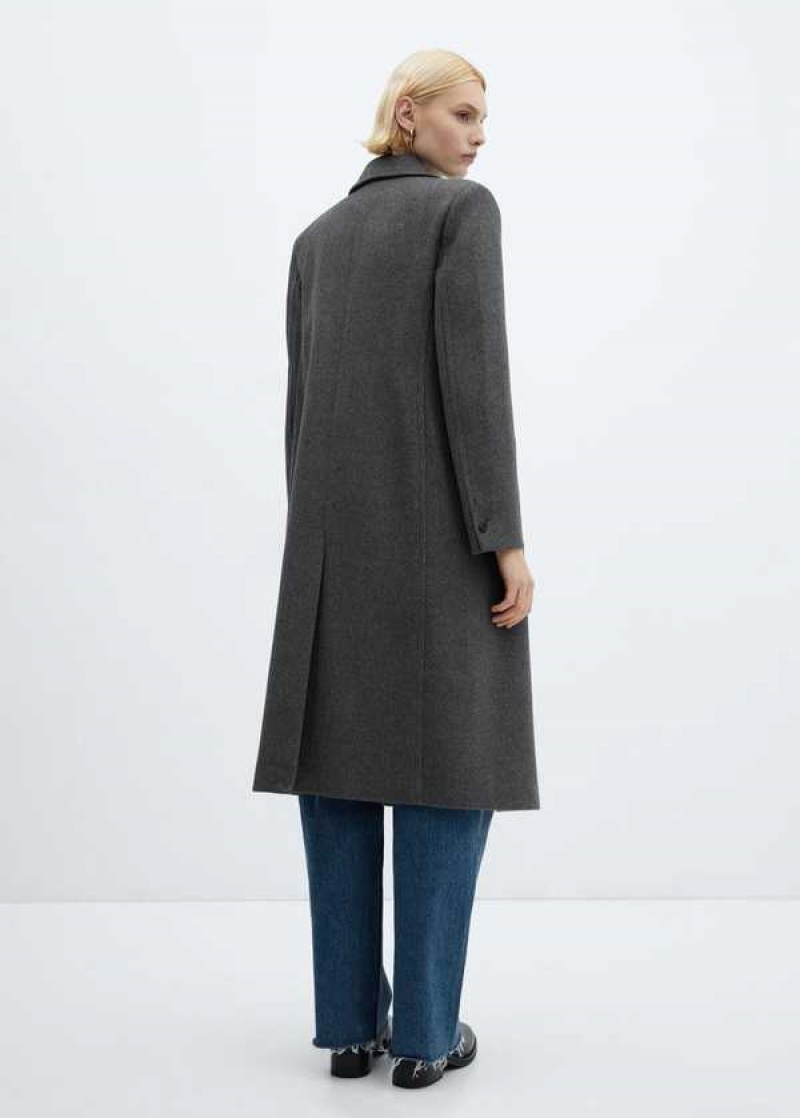 Mango Oversized Pletené Coat With Pockets | MNG-26479