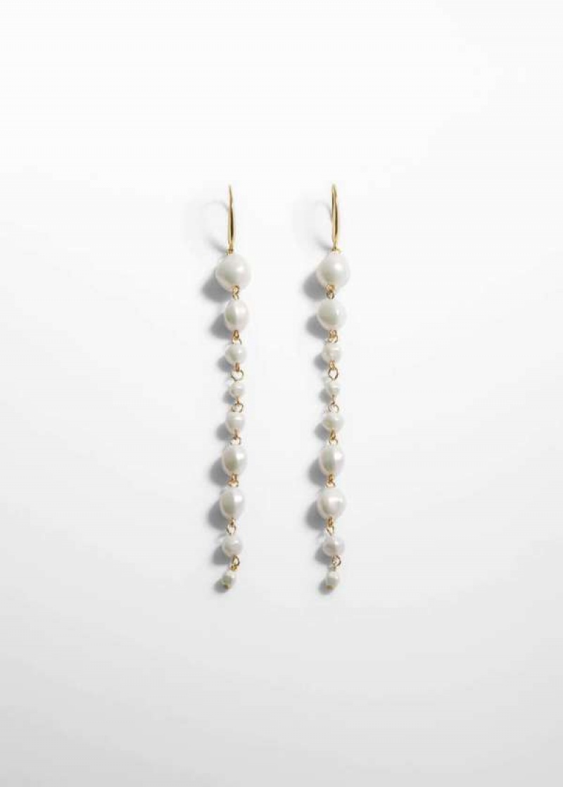 Mango Pearl Thread Earrings | MNG-22764