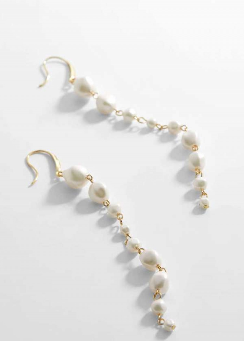 Mango Pearl Thread Earrings | MNG-22764