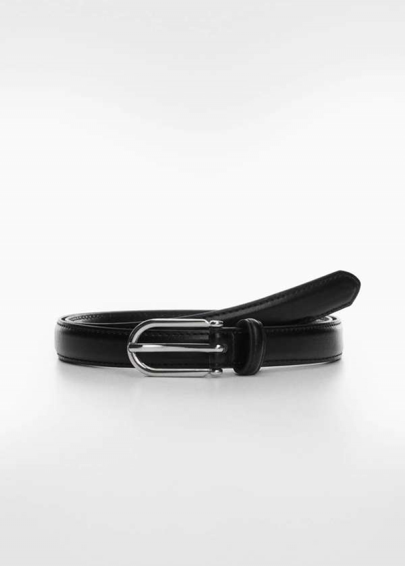 Mango Přezkou Hubená Belt | MNG-22935